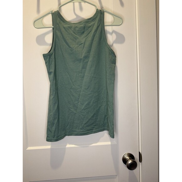 Women’s Pact Organic Cotton Athleisure Lightweight Crewneck Tank Top Green XS - Picture 4 of 7